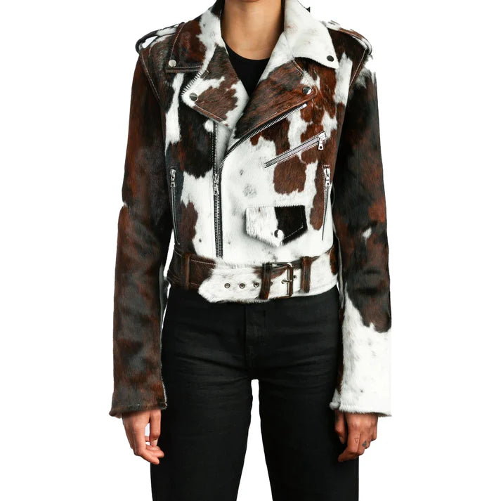 Pony Jacket Cow Hide Leather Jacket (women)